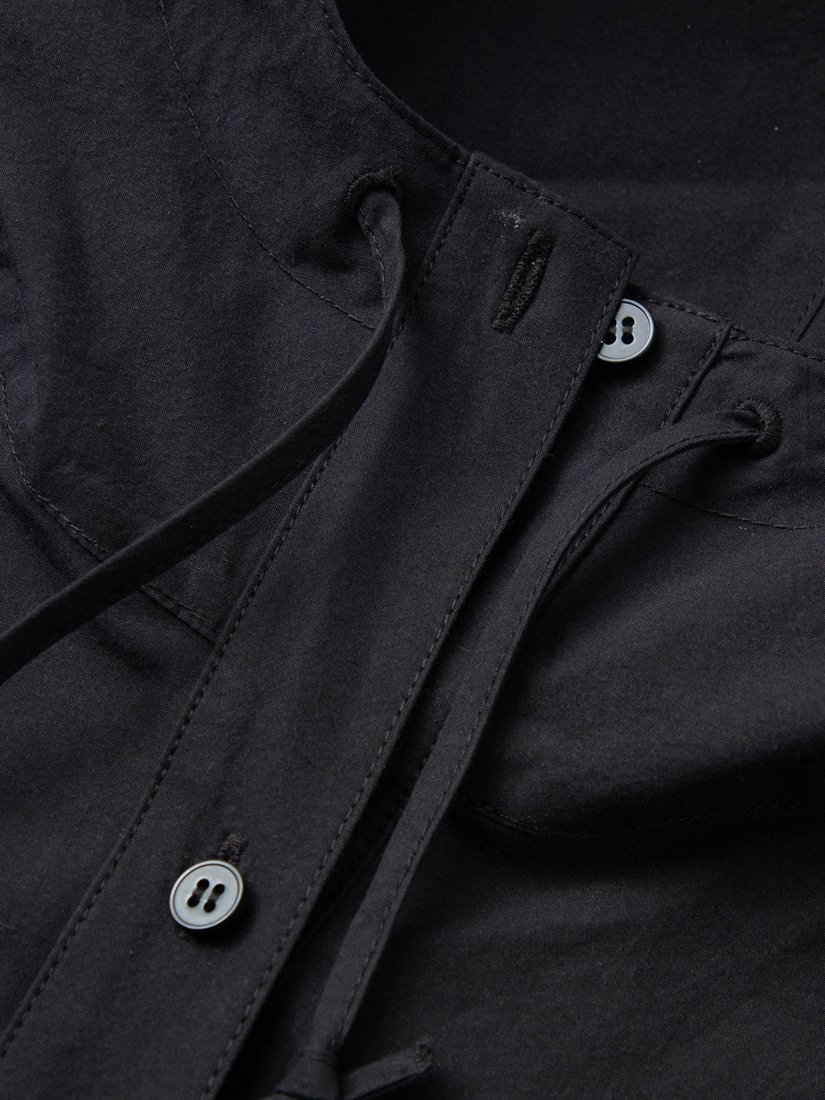 Cotton Hooded Relaxed Jacket