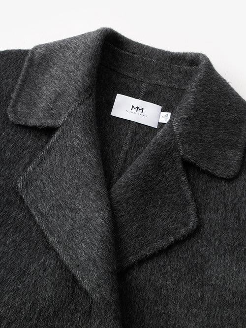 Load image 1 in gallery view. Wool Tailored  Warp Coat - MEILLEUR MOMENT OFFICIAL STORE NEW YORK 