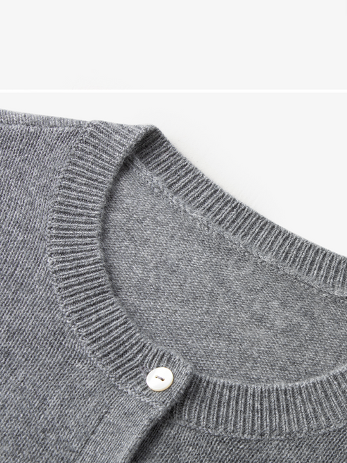 Load image 1 in gallery view. Striped Cashmere Cardigan