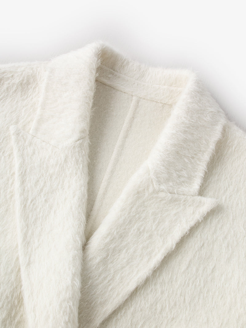 Peak Lapel Wool Coat - MEILLEUR MOMENT OFFICIAL STORE NEW YORK 