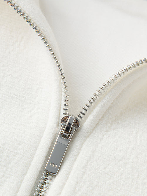 Load image 1 in gallery view. Cropped Bomber Jacket