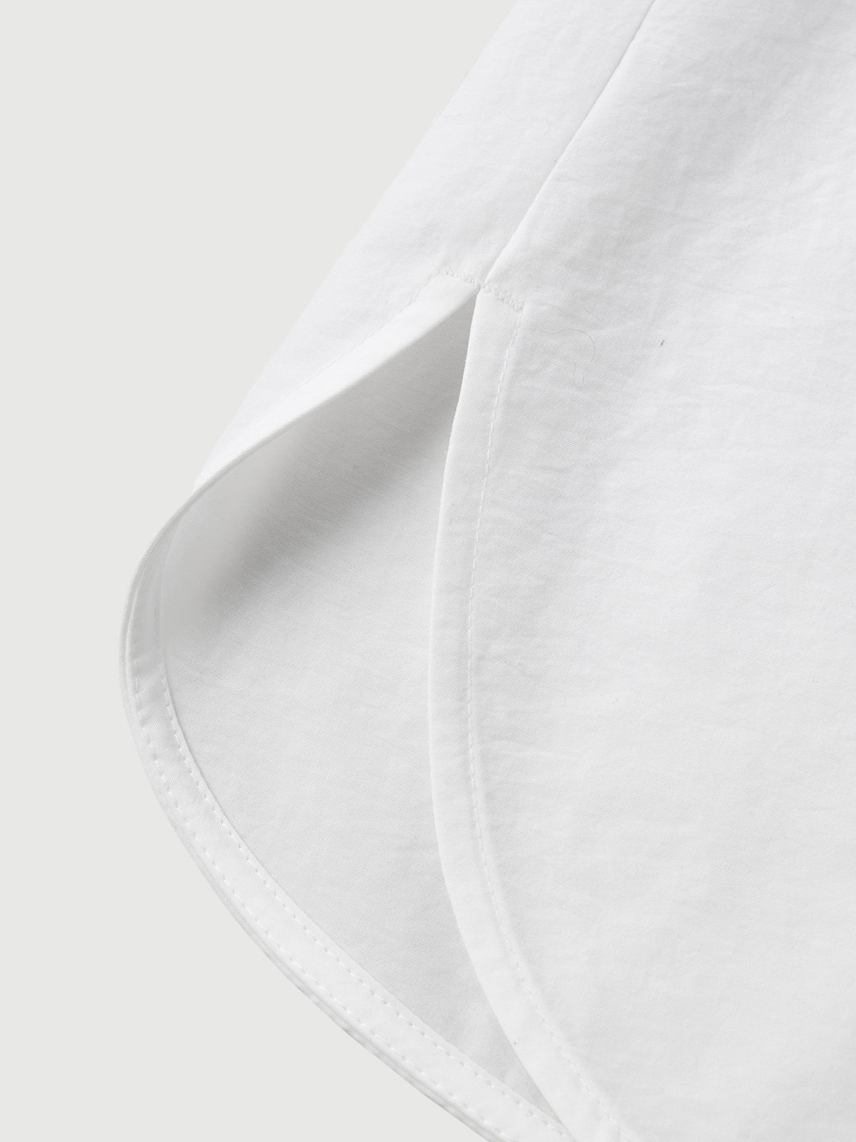 Structured Classic Stand-Collar Shirt