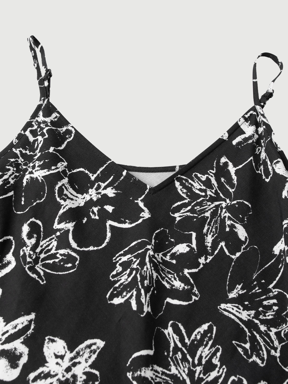 Floral Lyocell Slip Dress