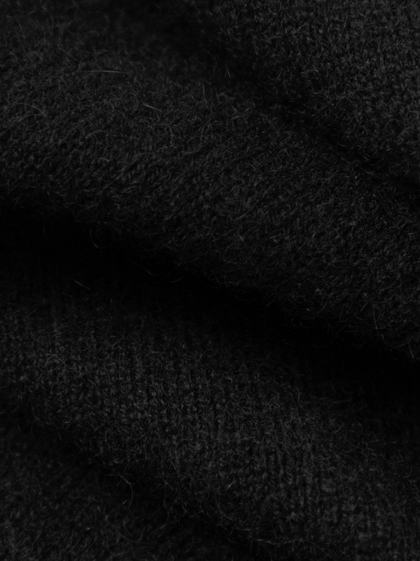 Pure Cashmere Contrast Binding Sweater