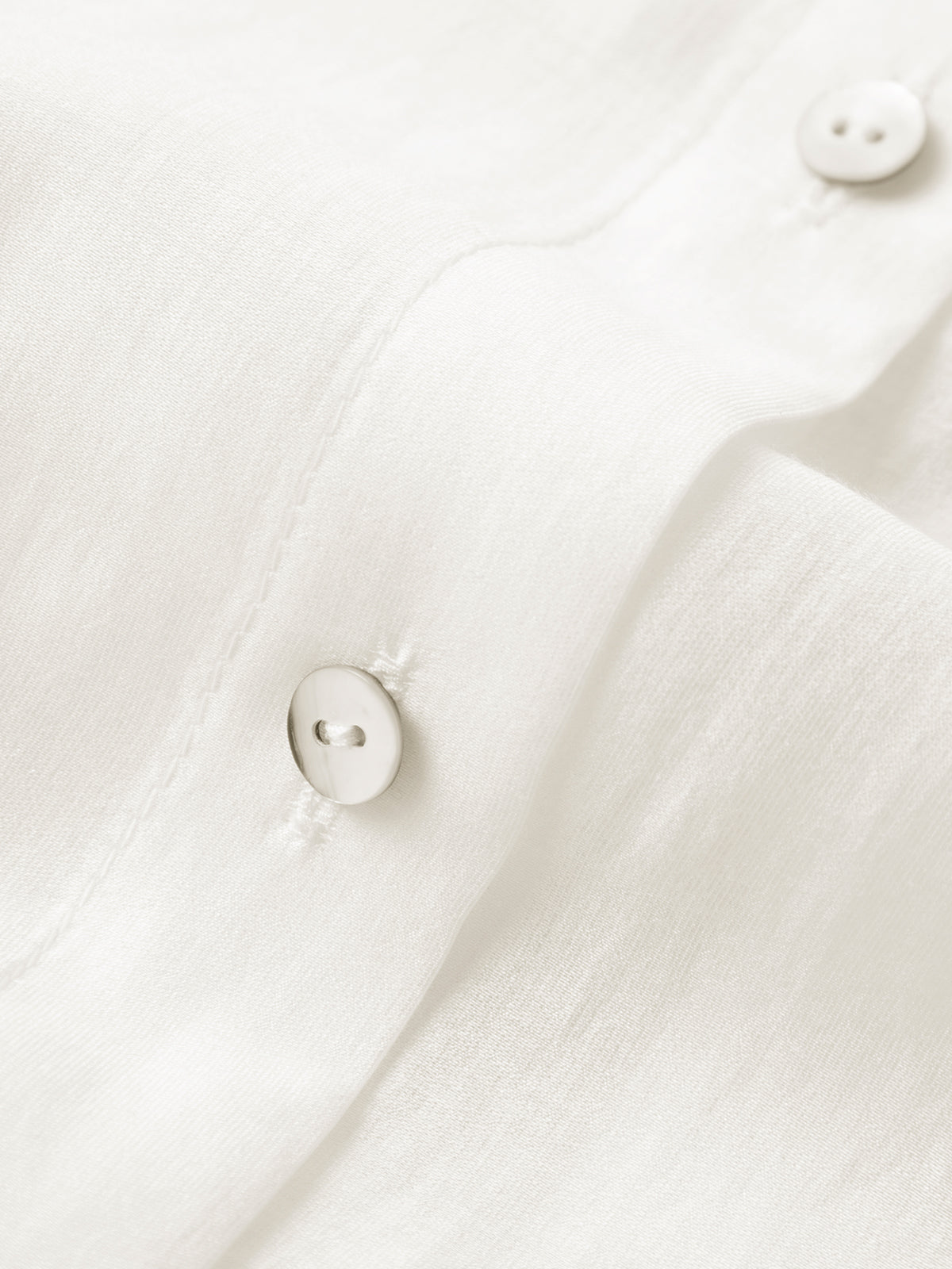 Lyocell Silk-Finish Drape Blouse