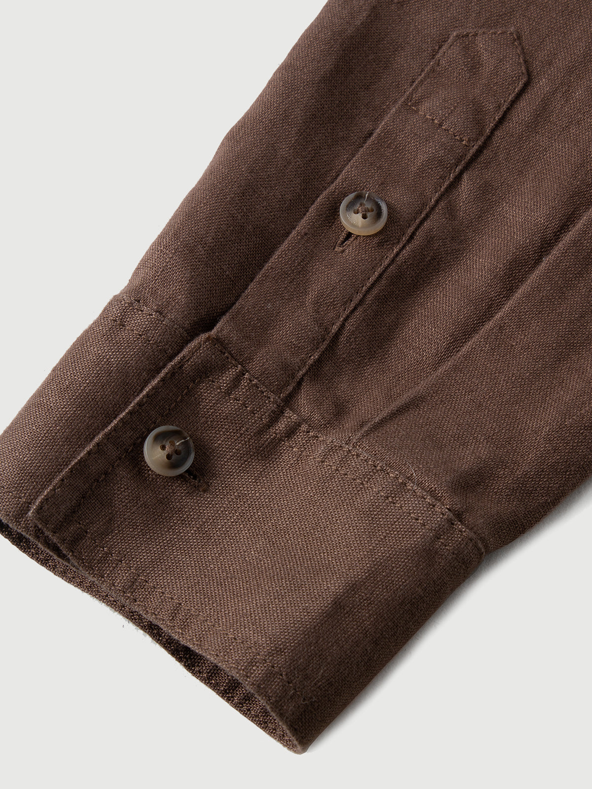 Belted Pure Linen Safari Top