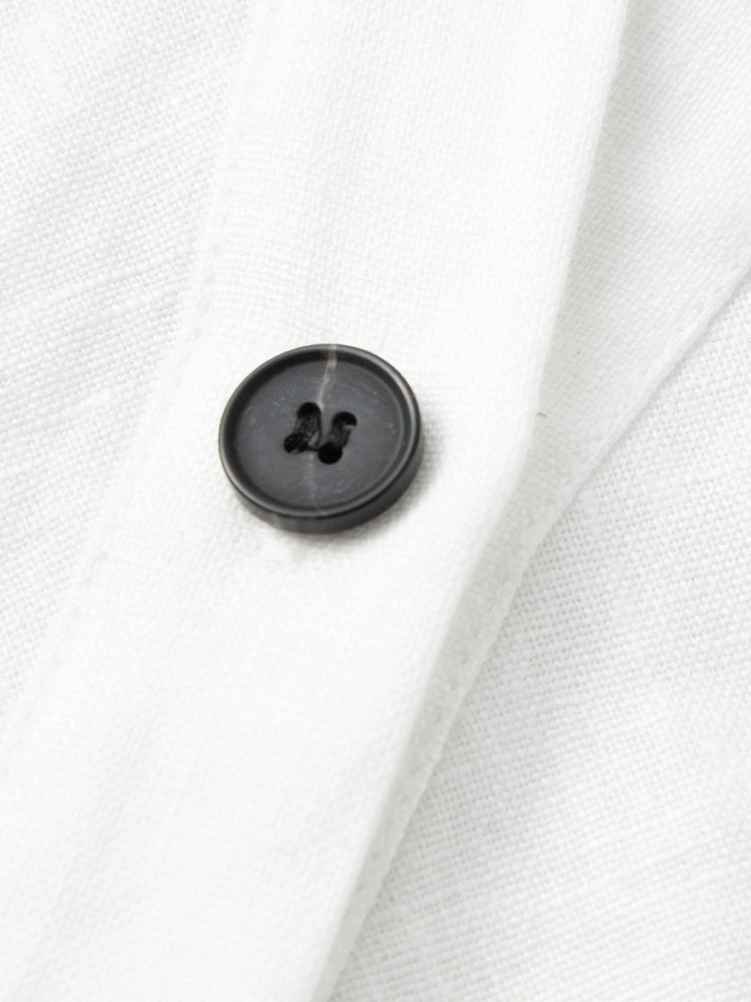 Sleeveless Polo 100% Linen Top