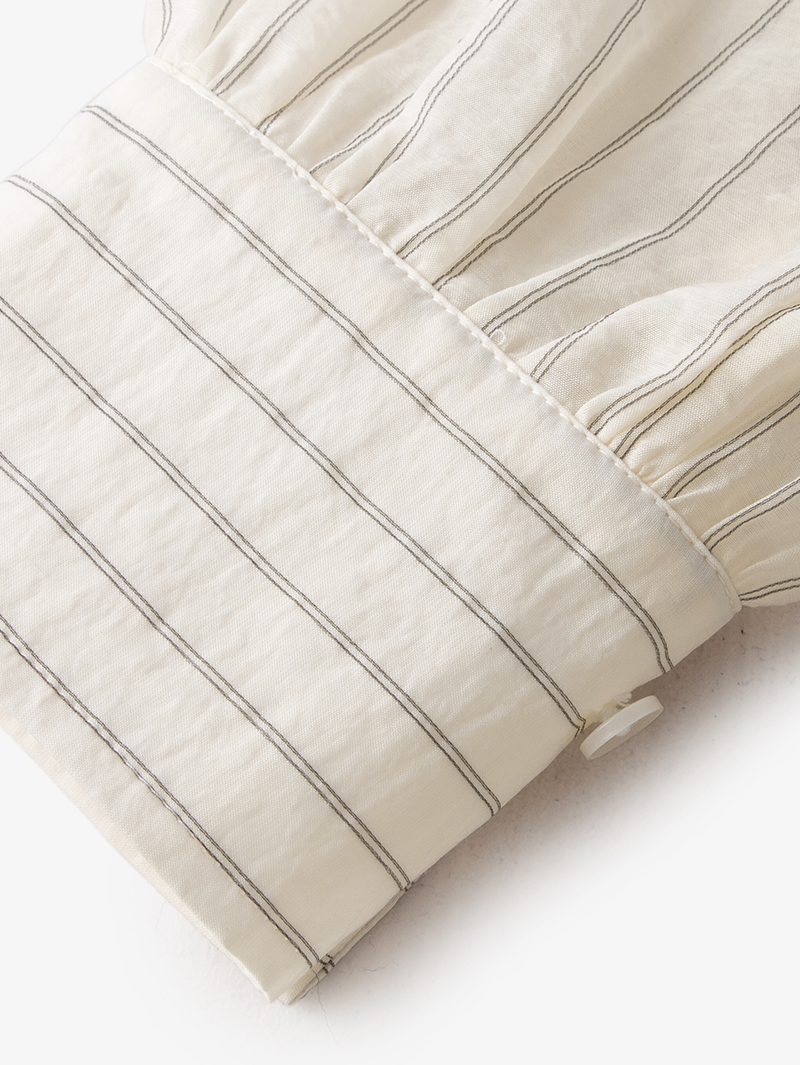 Pinstripe Lyocell Shirt