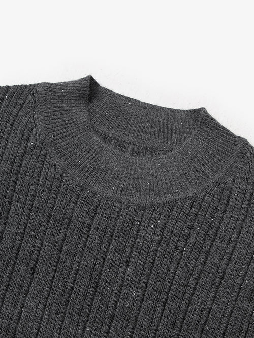 Load image 1 in gallery view. Short-Sleeved Wool Sweater