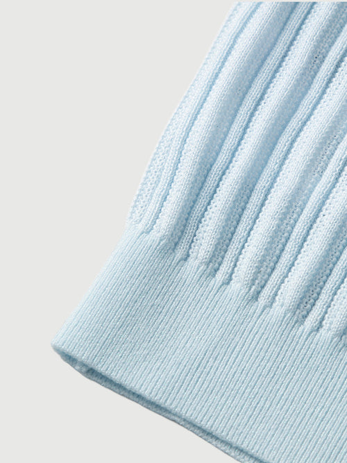 Load image 1 in gallery view. V Neck Knit Top
