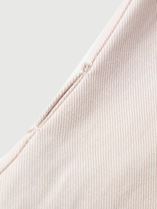 Load image 1 in gallery view. Lyocell-Linen Sleeveless Shirt Dress