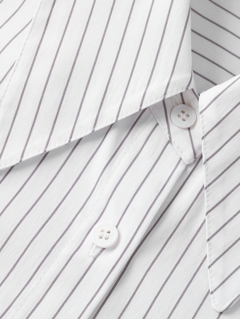 Stripe Classic Shirt - MEILLEUR MOMENT OFFICIAL STORE NEW YORK 