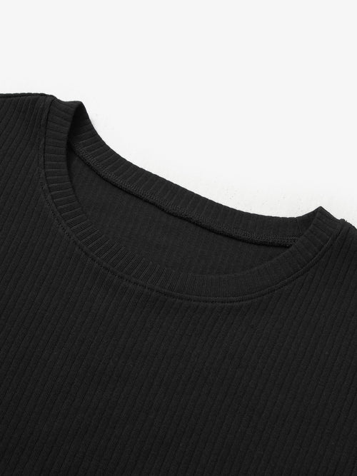 Load image 1 in gallery view. Cotton Blend Yoga T-Shirt