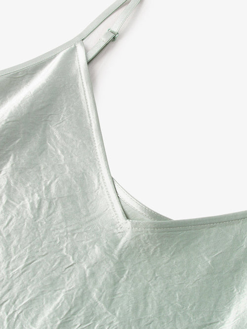 Load image 1 in gallery view. 100% Acetate Slip Dress