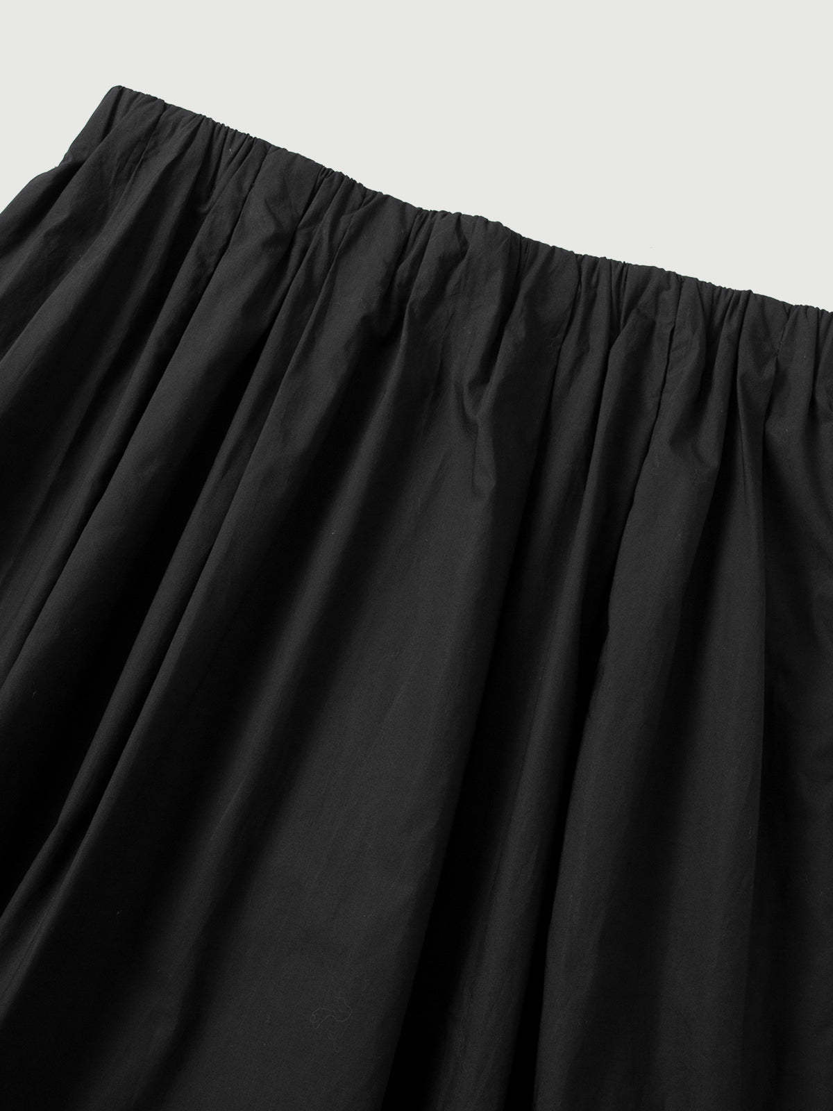 Pure Cotton Elastic Waist Skirt