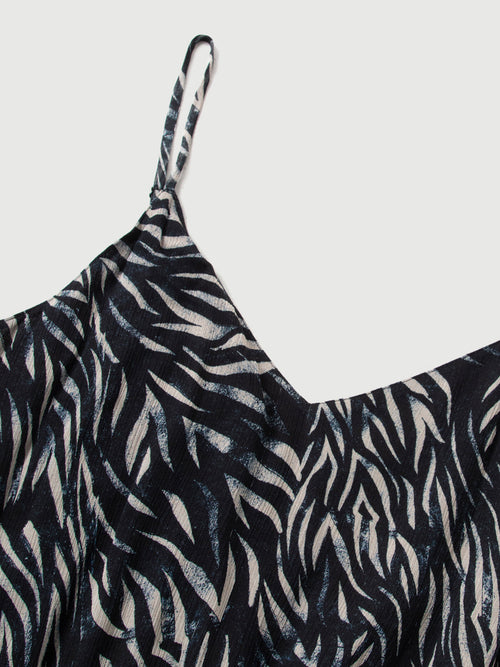 Load image 1 in gallery view. Striped Lightweight Slip Maxi Dress