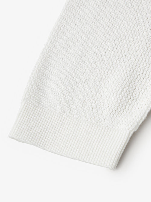 Load image 1 in gallery view. Cable-Knit Net Hoodie