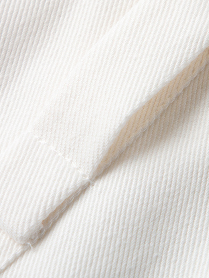 Meilleur Moment Women's Original White Small Leg 100% Cotton Cropped Pants 5E7251751