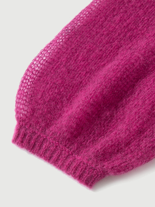 Load image 1 in gallery view. Lightweight Silk-Cashmere Knit Sweater