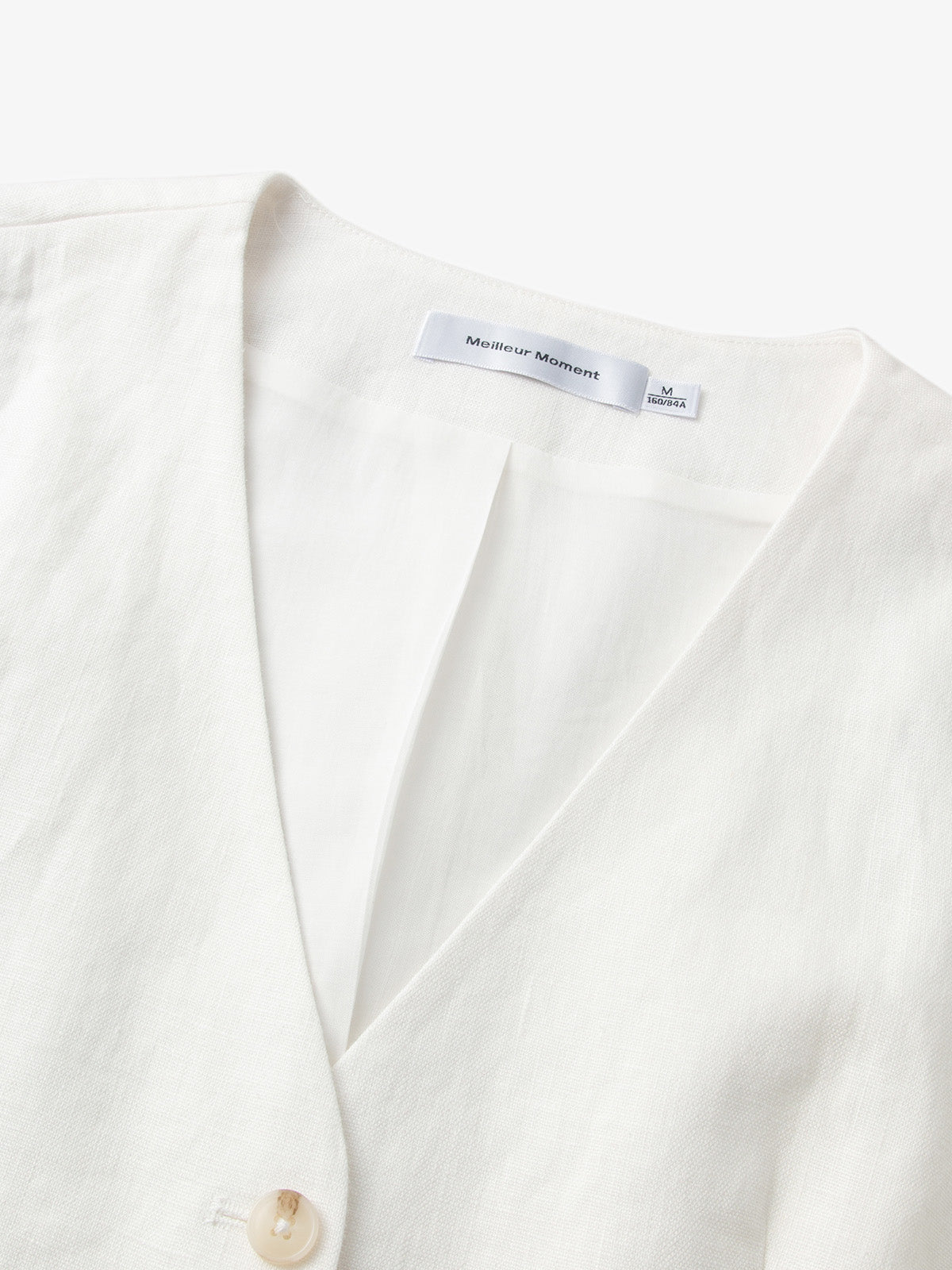 Linen Vest Top