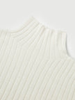 Turtleneck Cashmere Sweater Snow Mocha