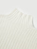 Turtleneck Cashmere Sweater Snow Mocha