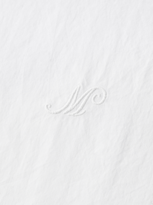 Load image 1 in gallery view. Pure Cotton V-Neck White Shirt