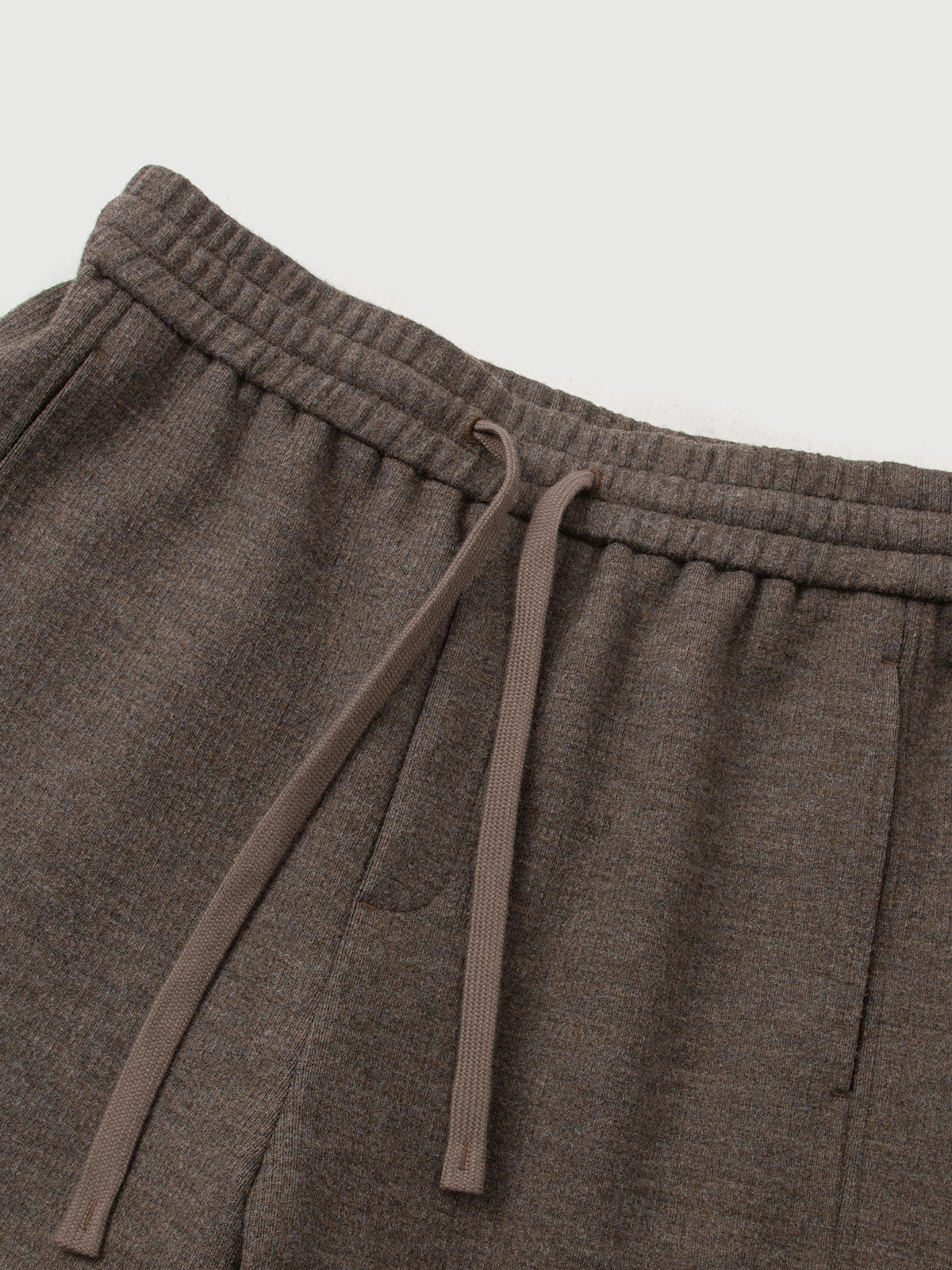 Brown Drawstring Pants