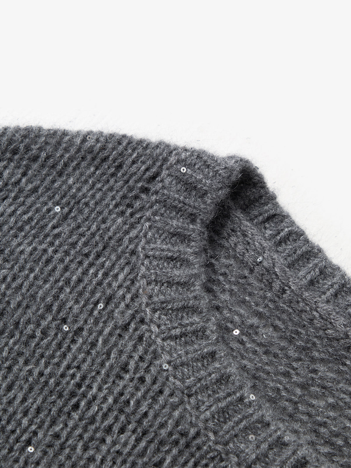 Cashmere Tiny Sequins Sweater