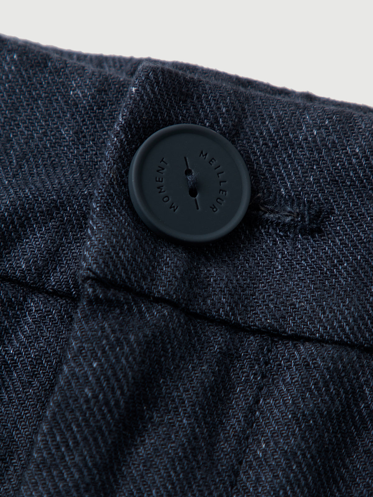 Linen Woven Straight-Leg Pants