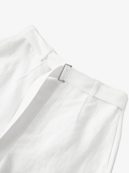 Load image 1 in gallery view. 100% Linen Shorts