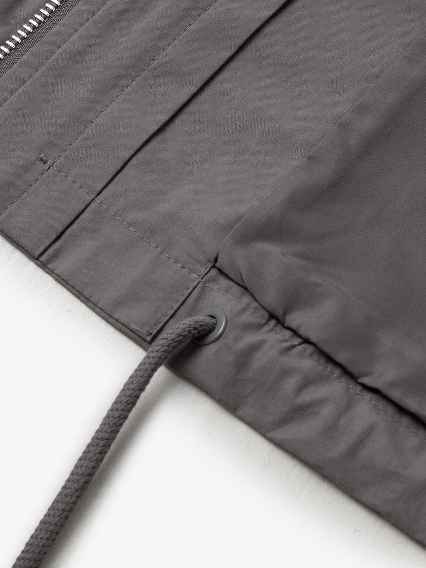 Fox Fur Collar Longline Parka