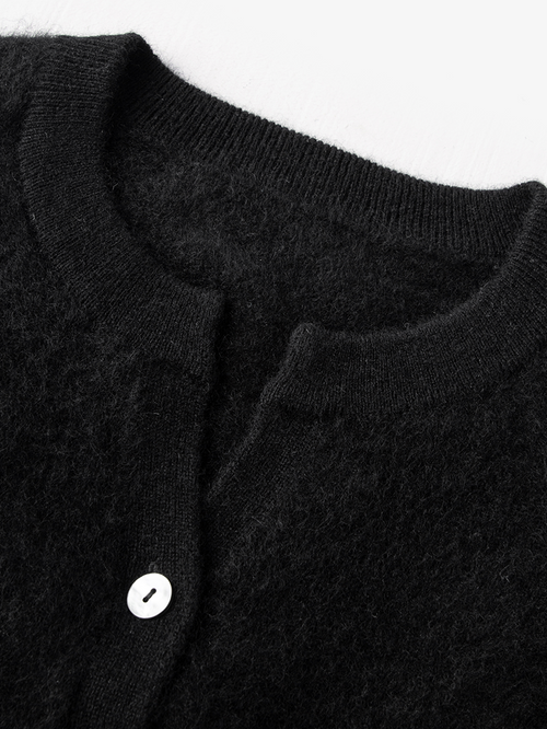 Load image 1 in gallery view. V Neck Pure Cashmere Cardigan