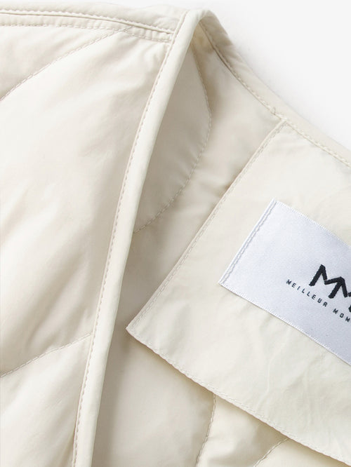 Load image 1 in gallery view. Goose Down Quilted Jacket - MEILLEUR MOMENT OFFICIAL STORE NEW YORK 