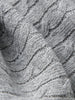 Round Neck Short Sleeves Rib Knitwear