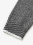 Pure Cashmere Contrast Binding Sweater