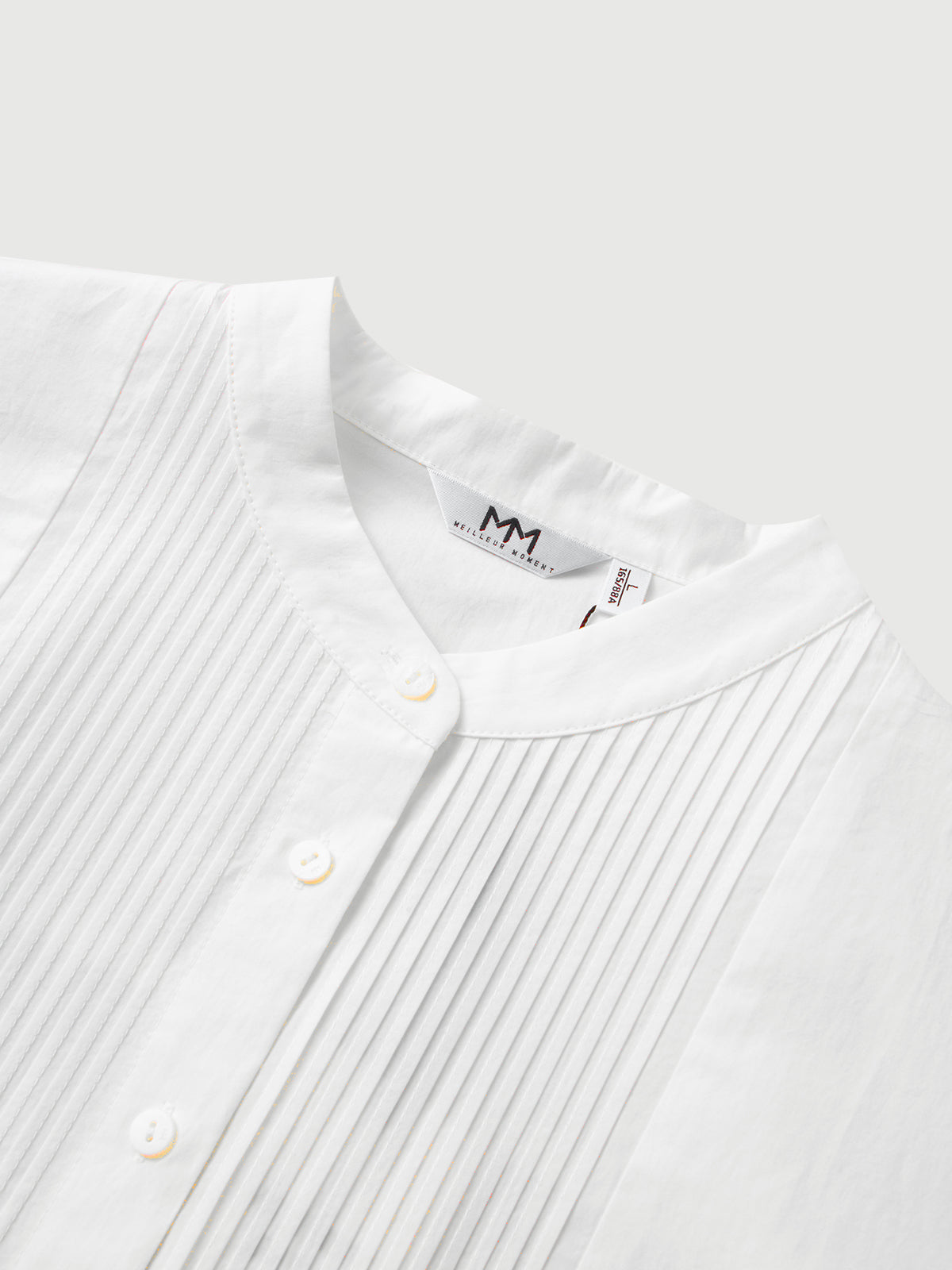 Pure Cotton Dropped-Shoulder Collared Shirt