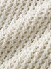Linen Open-Knit Vest