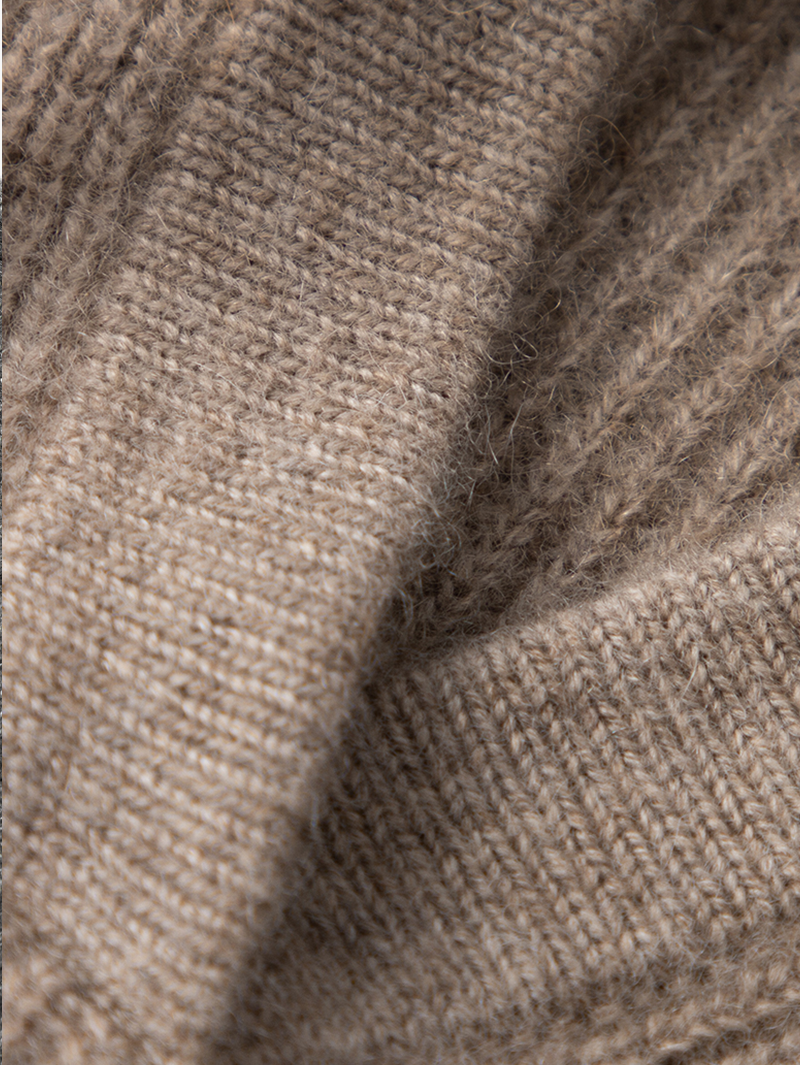 Relaxed Fit Cashmere Hoodie - MEILLEUR MOMENT OFFICIAL STORE NEW YORK 