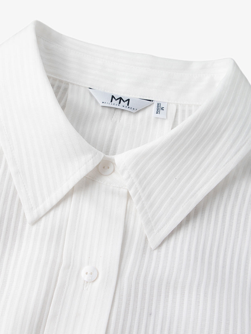 Pinstripe Long Sleeves Shirt