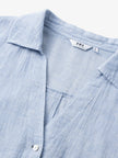 Cotton V Collar Shirt