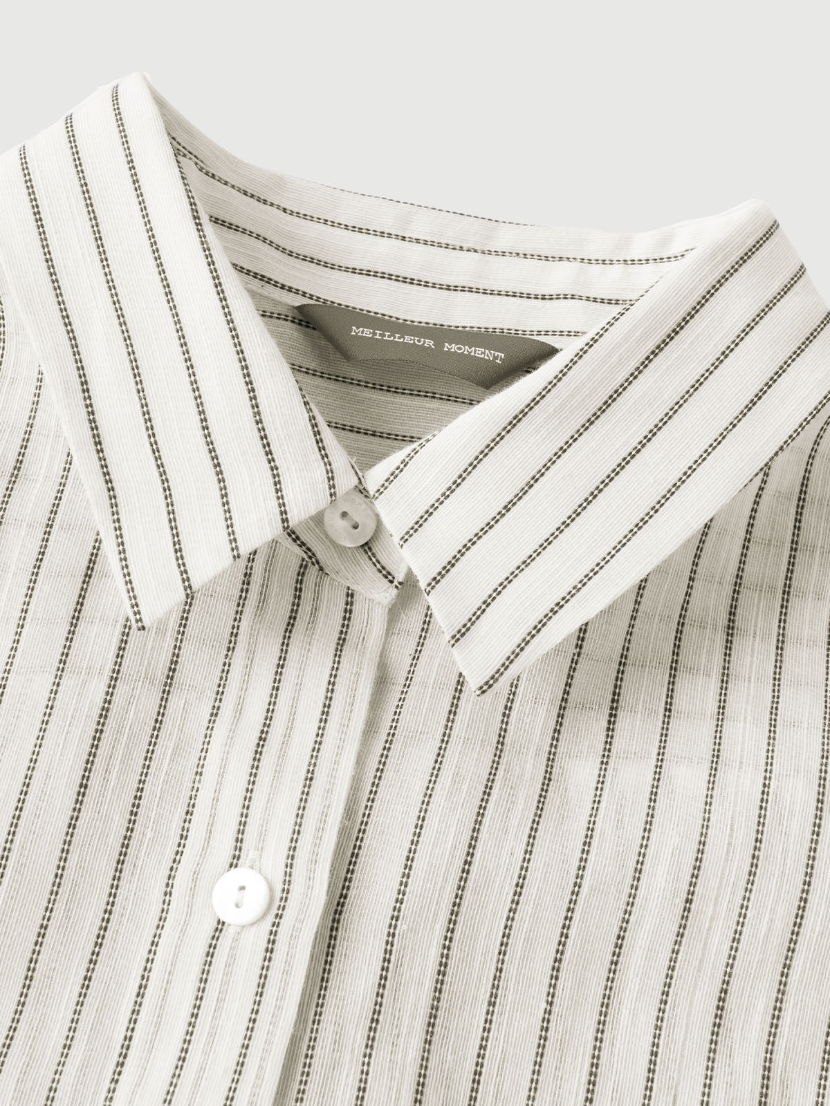 Pinstriped Cotton Shirt