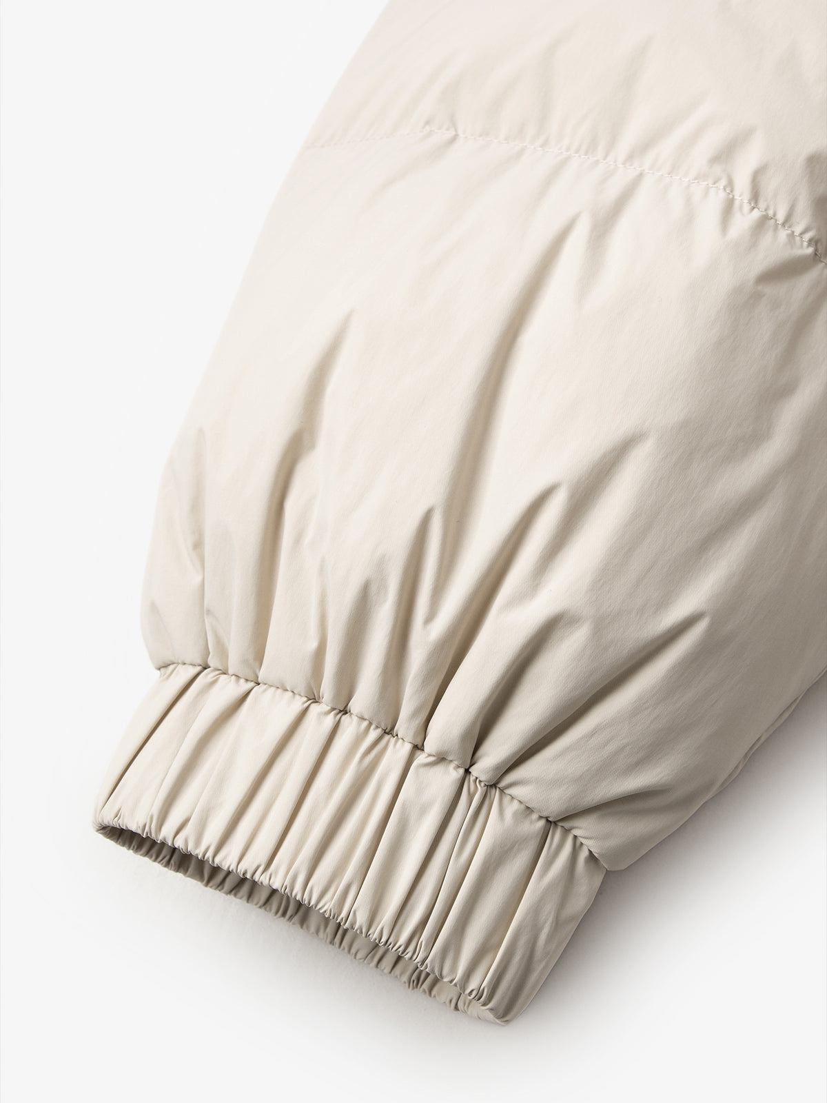 A-Line Goose Down Puffer Midi Jacket