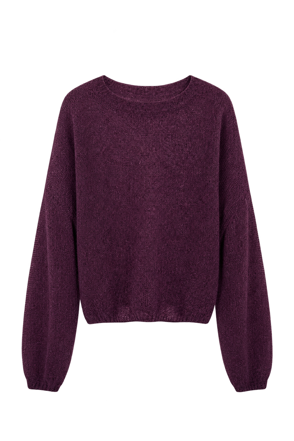 Cashmere-Silk Relaxed Pullover Sweater