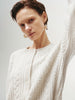 Cable Knit Cashmere Cardigan