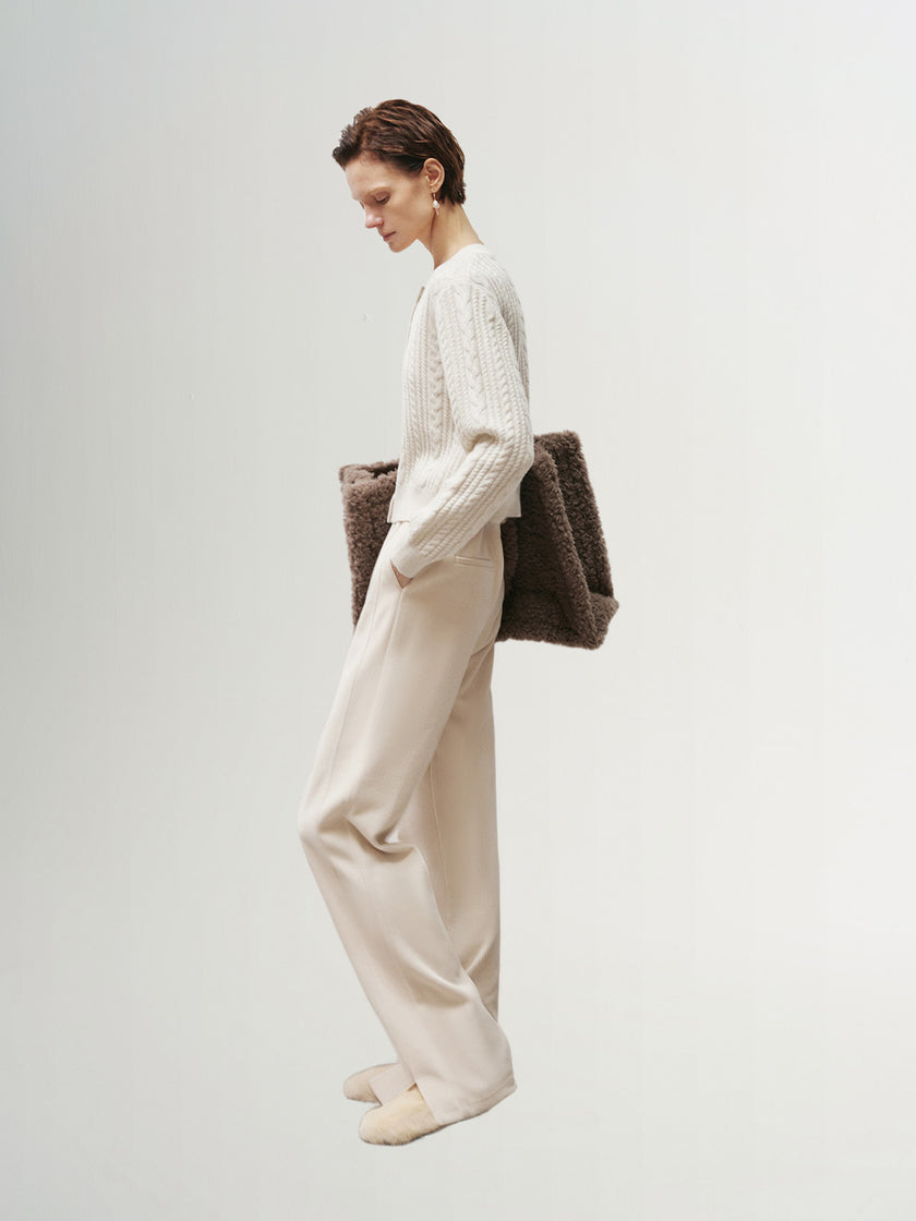 Cable Knit Cardigan 5F1230401