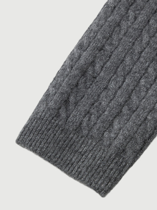Load image 1 in gallery view. Cashmere Blend Crew-Neck Sweater