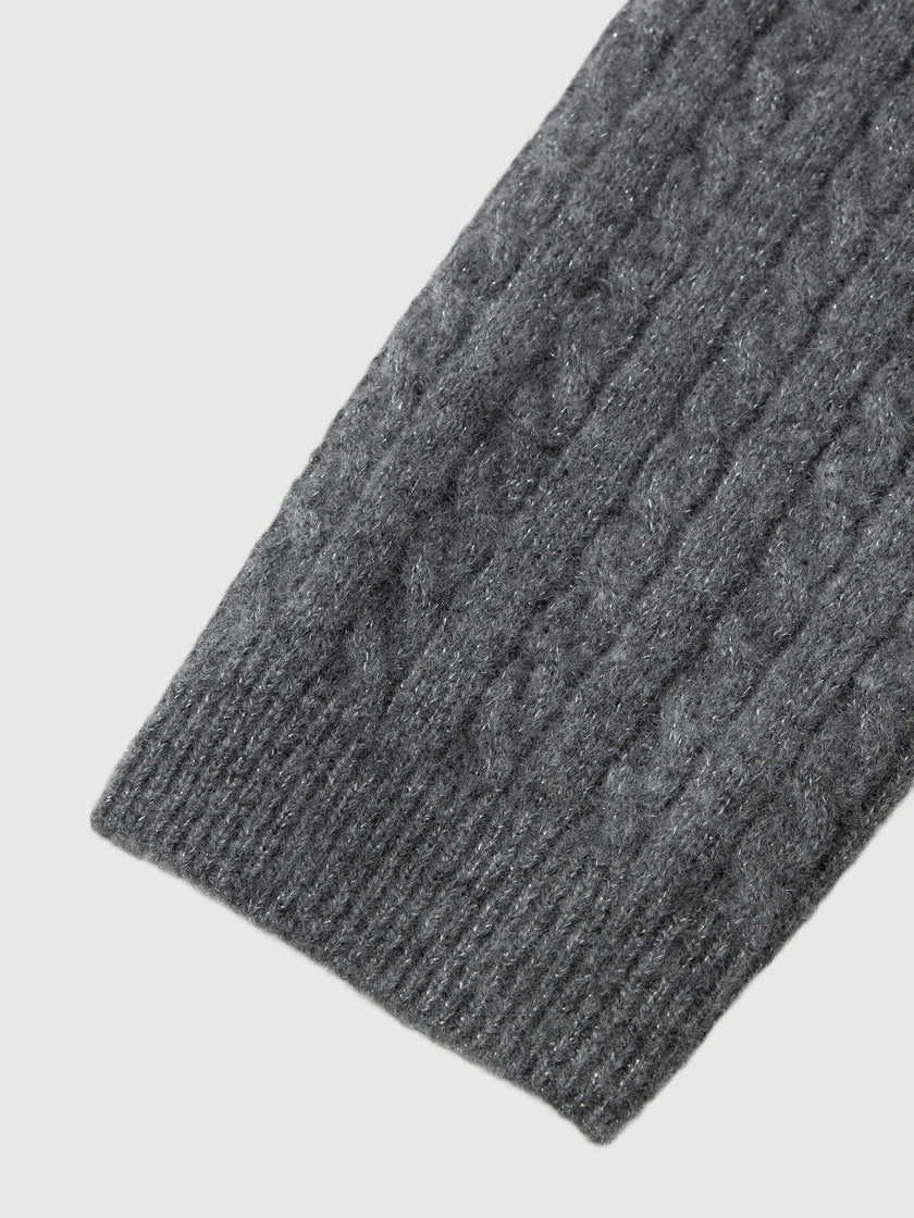 Cashmere Blend Crew-Neck Sweater