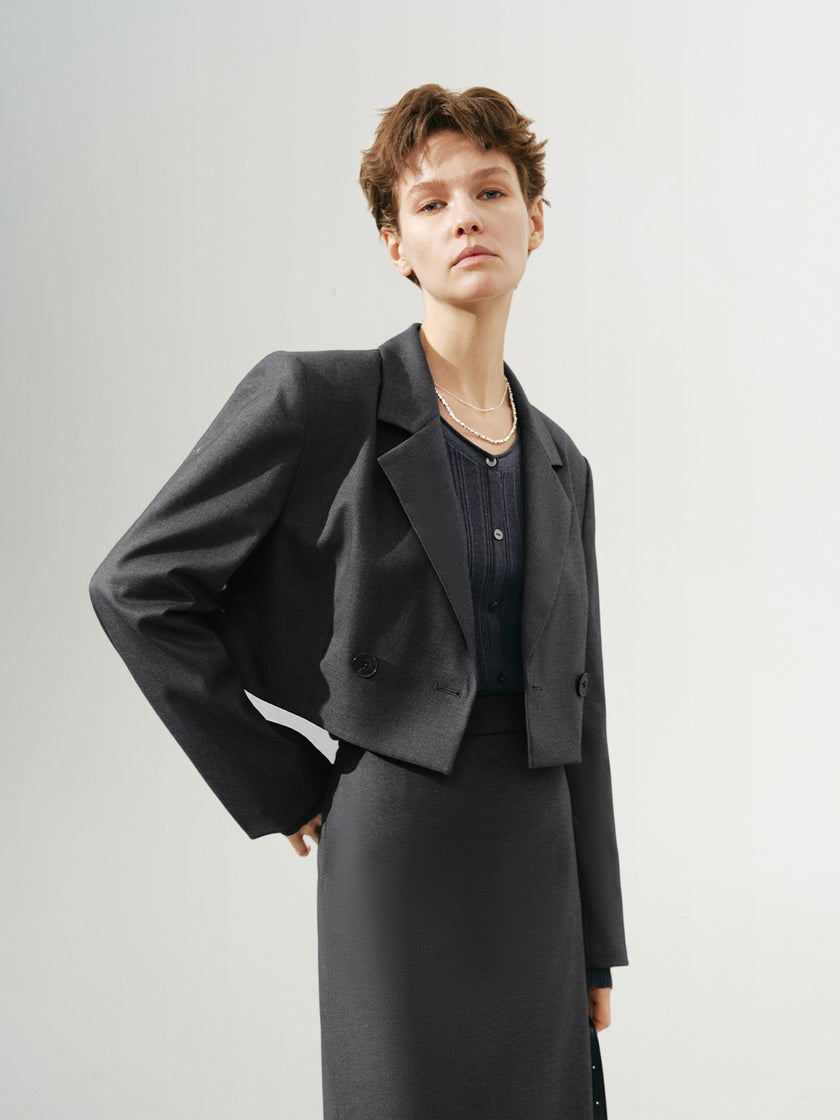 Crop Short Blazer