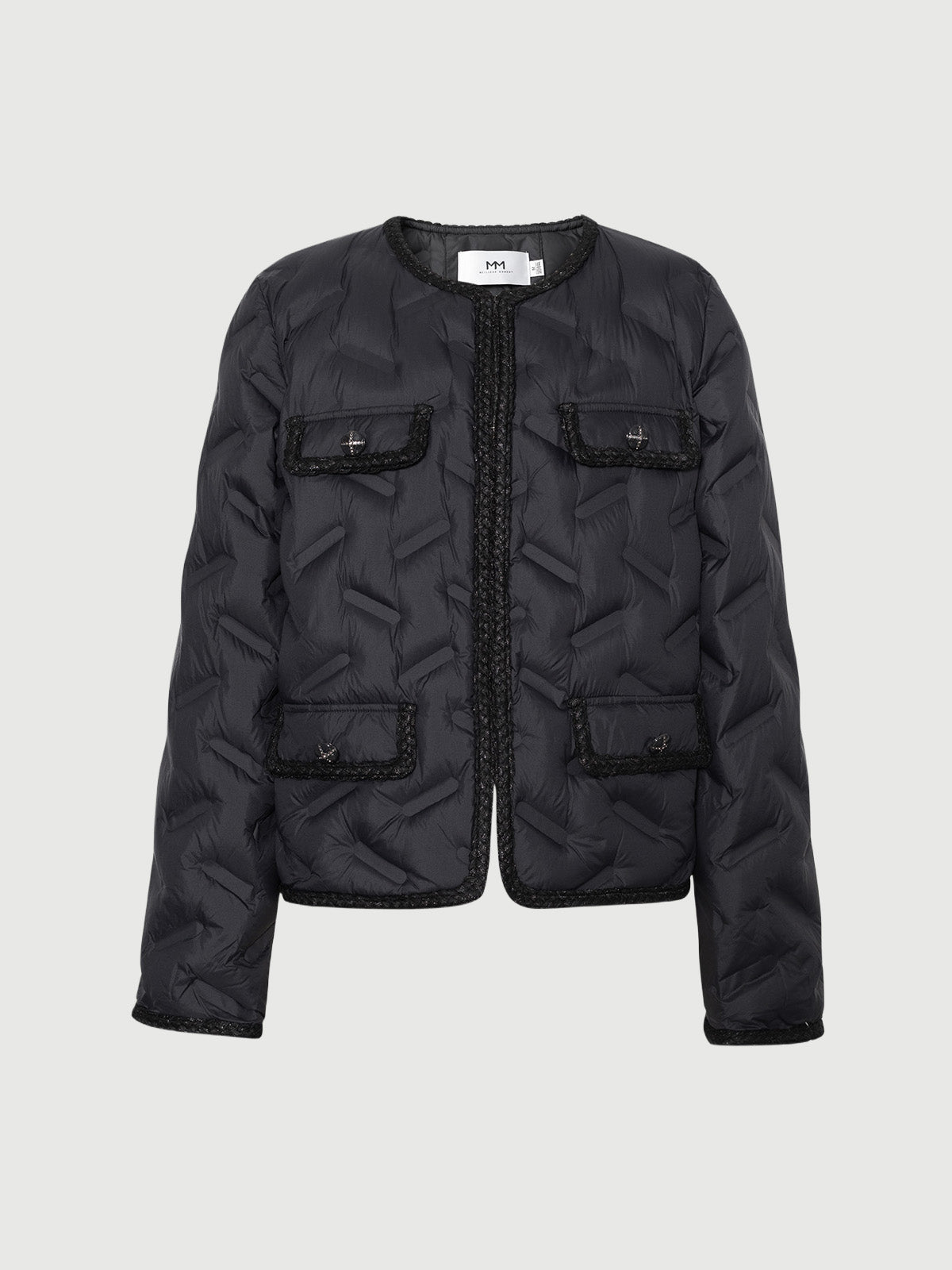 Light Tweed Down Jacket